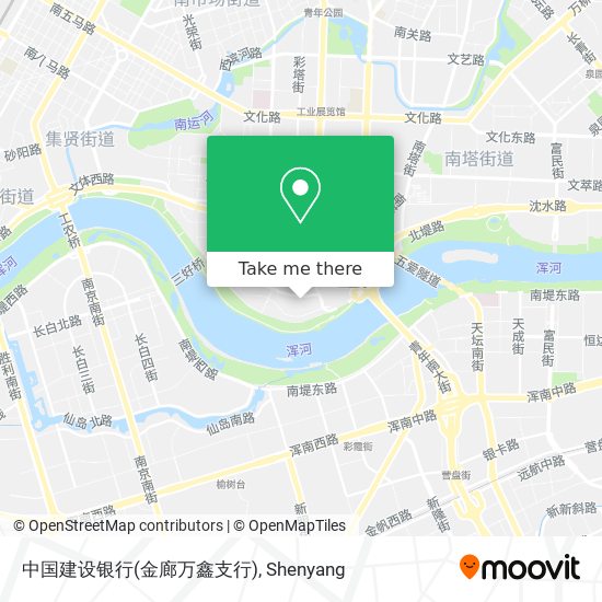 中国建设银行(金廊万鑫支行) map