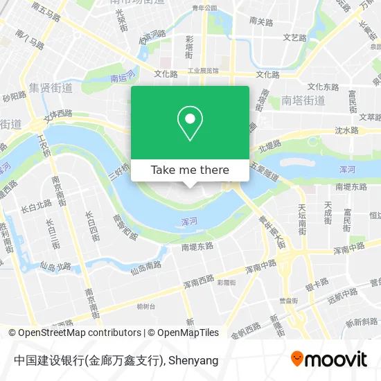 中国建设银行(金廊万鑫支行) map