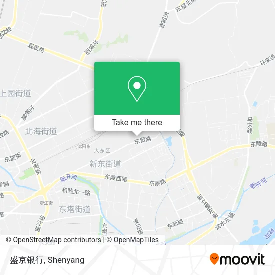 盛京银行 map
