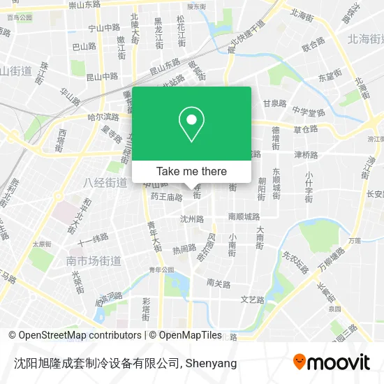 沈阳旭隆成套制冷设备有限公司 map