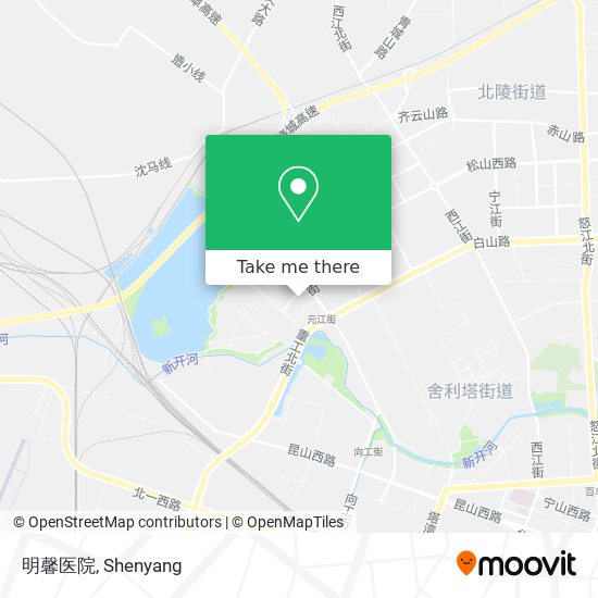 明馨医院 map