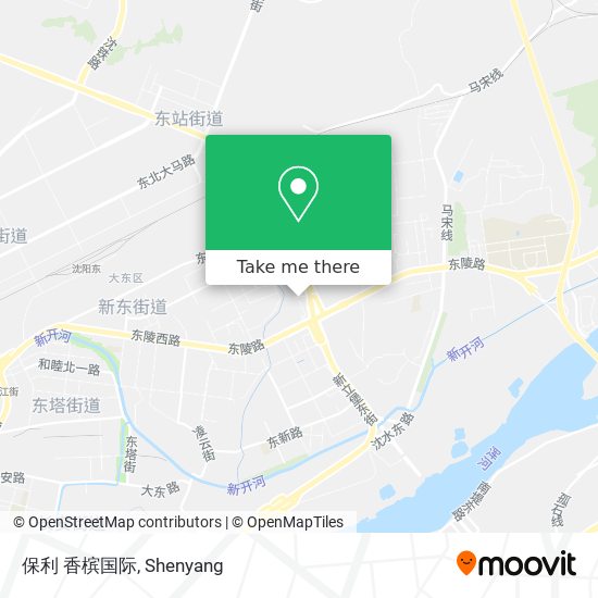 保利 香槟国际 map
