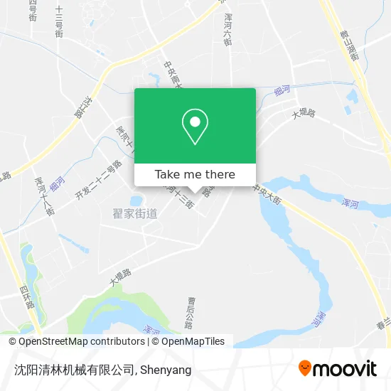 沈阳清林机械有限公司 map