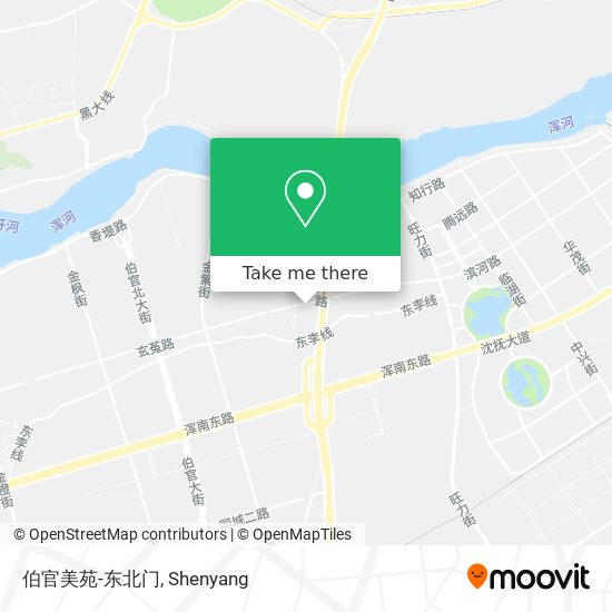 伯官美苑-东北门 map