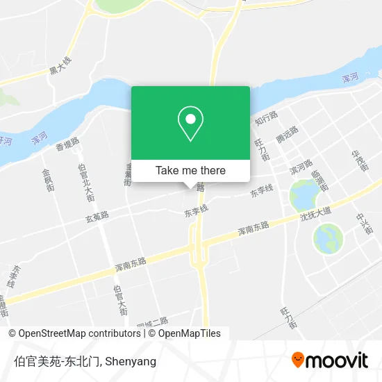 伯官美苑-东北门 map