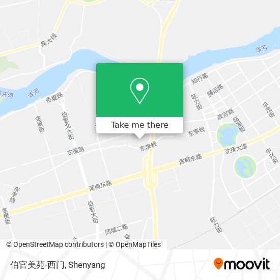 伯官美苑-西门 map