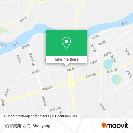 伯官美苑-西门 map