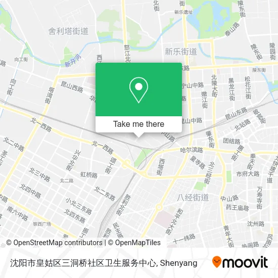 沈阳市皇姑区三洞桥社区卫生服务中心 map