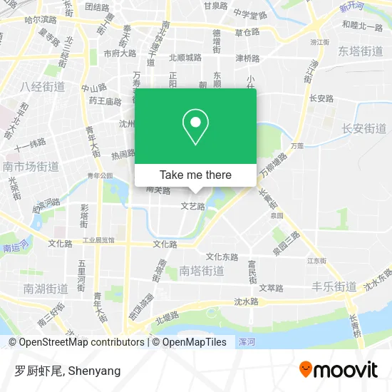罗厨虾尾 map
