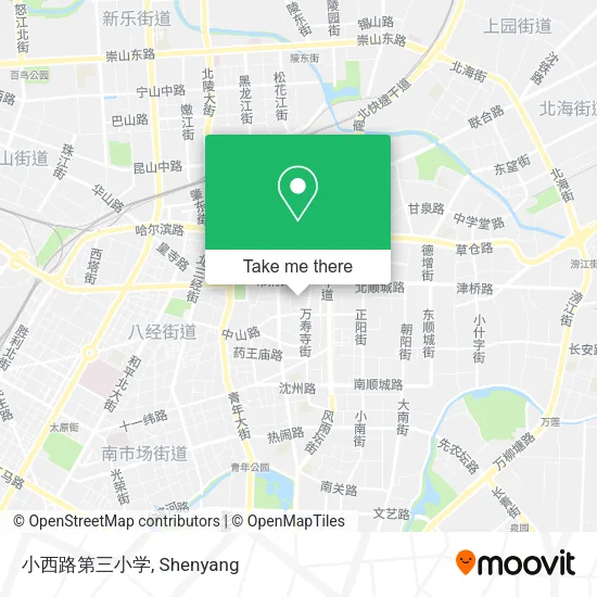 小西路第三小学 map