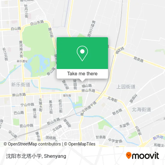 沈阳市北塔小学 map