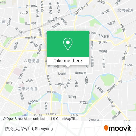 快克(太清宫店) map