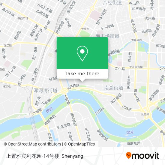 上置雅宾利花园-14号楼 map