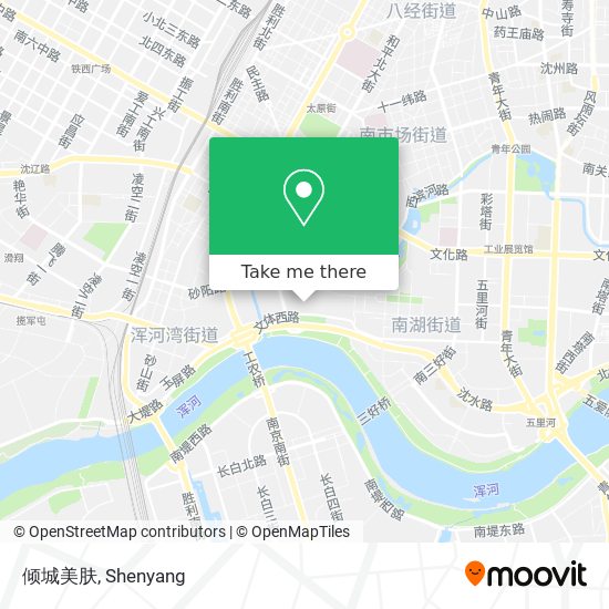 倾城美肤 map