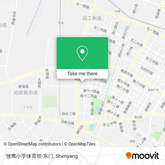 雏鹰小学体育馆-东门 map