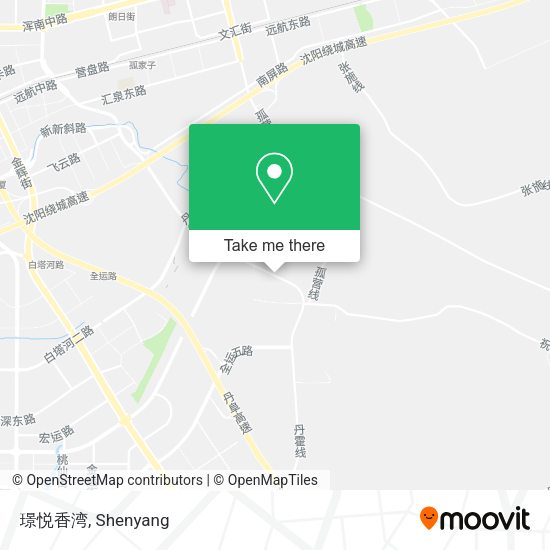 璟悦香湾 map