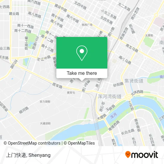 上门快递 map
