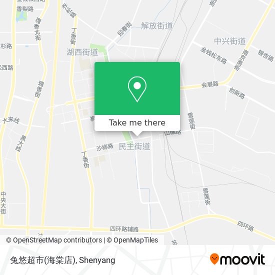 兔悠超市(海棠店) map
