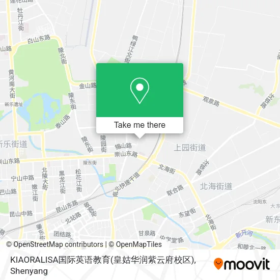 KIAORALISA国际英语教育(皇姑华润紫云府校区) map