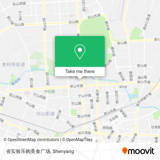 省实验乐购美食广场 map