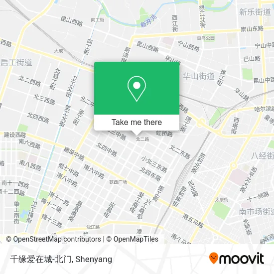千缘爱在城-北门 map