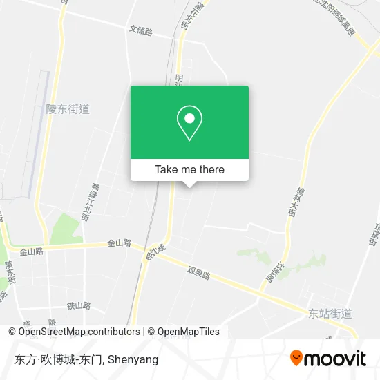 东方·欧博城-东门 map