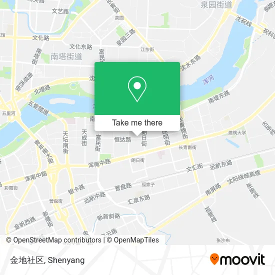 金地社区 map