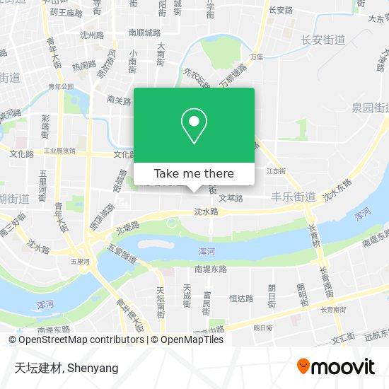 天坛建材 map