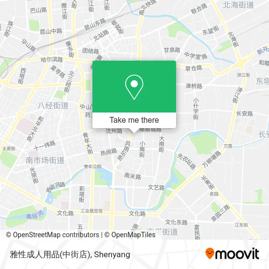 雅性成人用品(中街店) map
