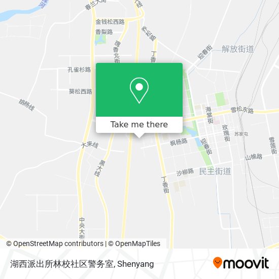 湖西派出所林校社区警务室 map