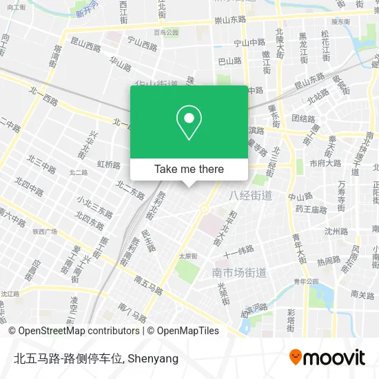 北五马路-路侧停车位 map