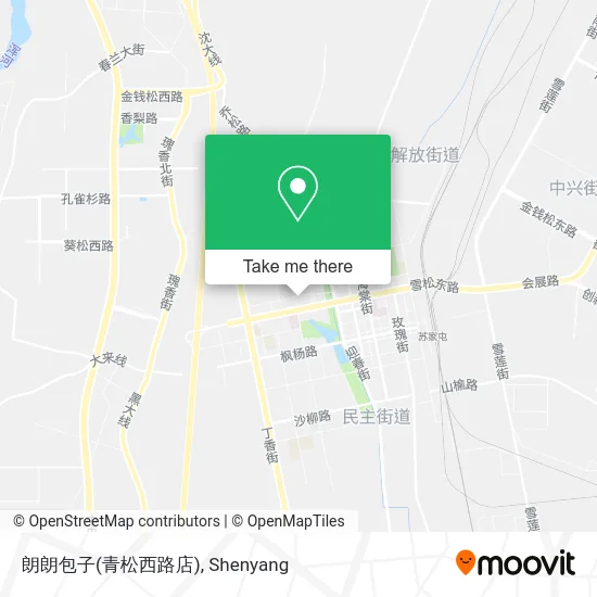 朗朗包子(青松西路店) map