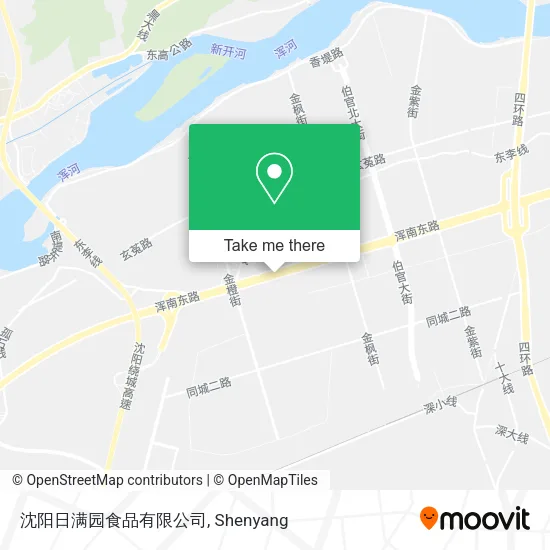 沈阳日满园食品有限公司 map