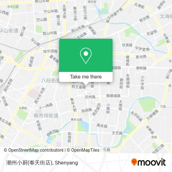 潮州小厨(奉天街店) map