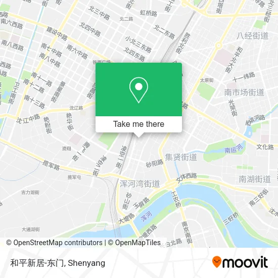 和平新居-东门 map