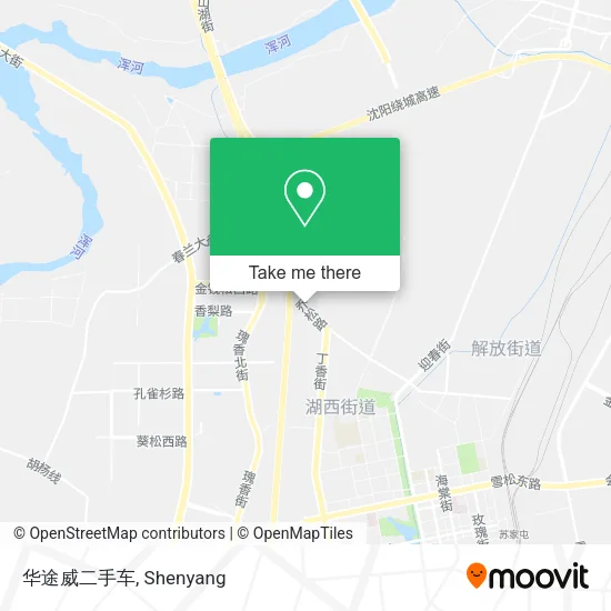 华途威二手车 map