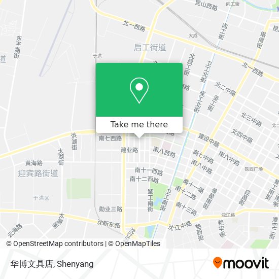 华博文具店 map