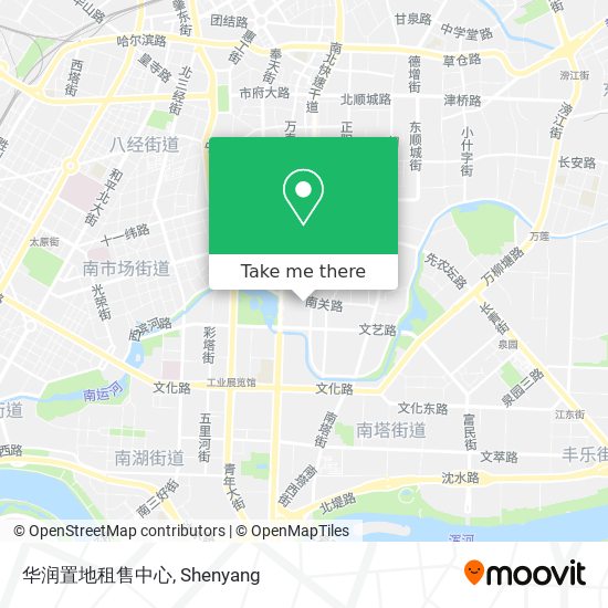 华润置地租售中心 map