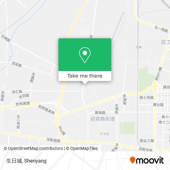 生日城 map