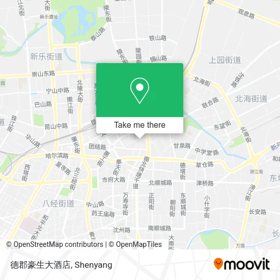 德郡豪生大酒店 map