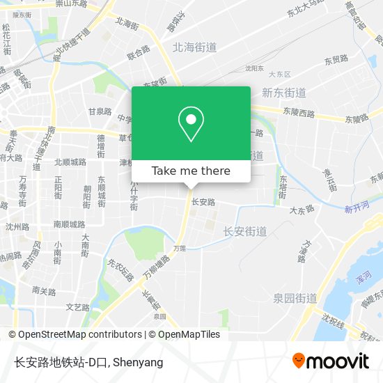 长安路地铁站-D口 map