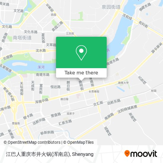 江巴人重庆市井火锅(浑南店) map
