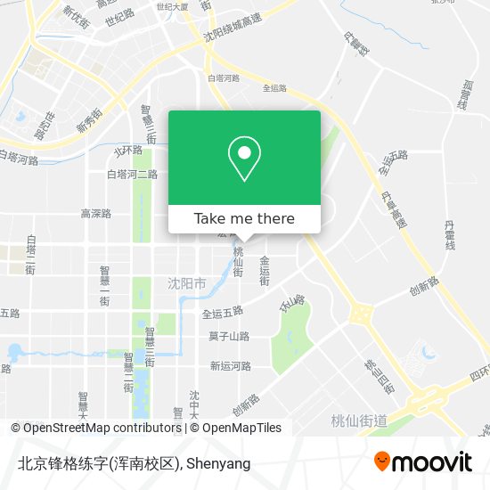 北京锋格练字(浑南校区) map