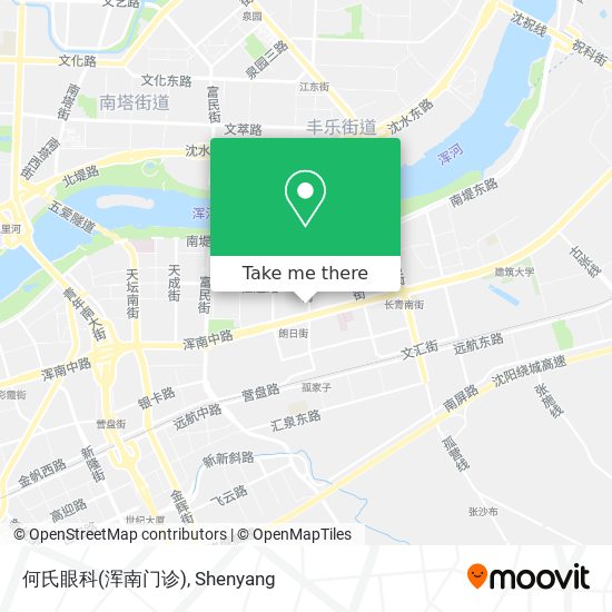 何氏眼科(浑南门诊) map