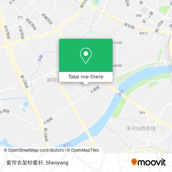 窗帘衣架纱窗杆 map