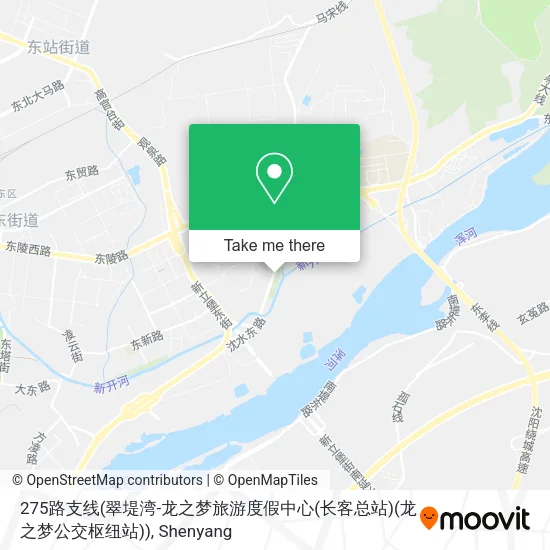 275路支线(翠堤湾-龙之梦旅游度假中心(长客总站)(龙之梦公交枢纽站)) map