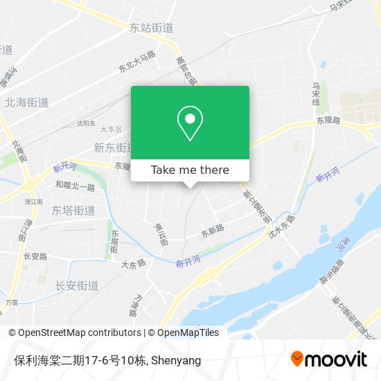 保利海棠二期17-6号10栋 map