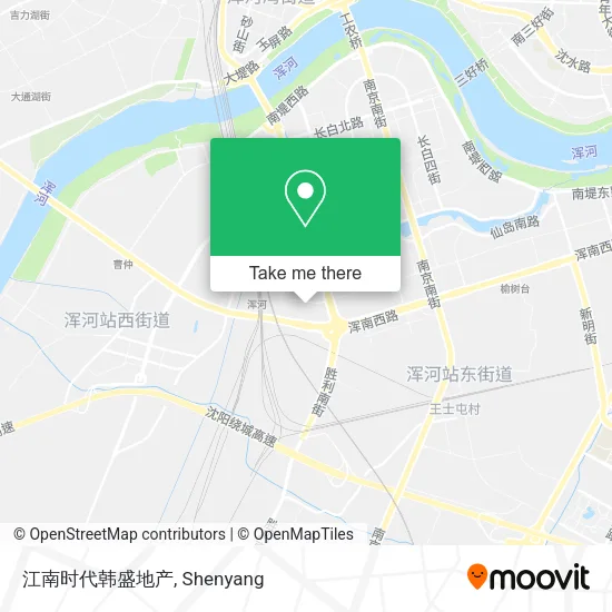 江南时代韩盛地产 map