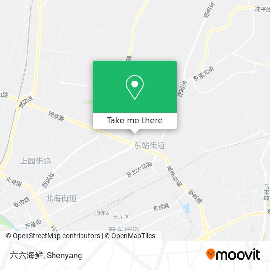 六六海鲜 map