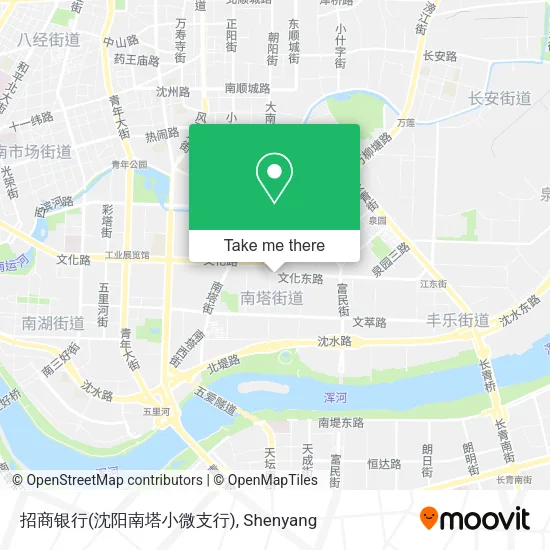 招商银行(沈阳南塔小微支行) map